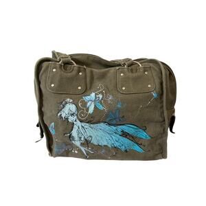 Rare Vintage DISNEY Y2K grunge Tinkerbell Fairy Bag 2000s Tinker Bell Peter Pan